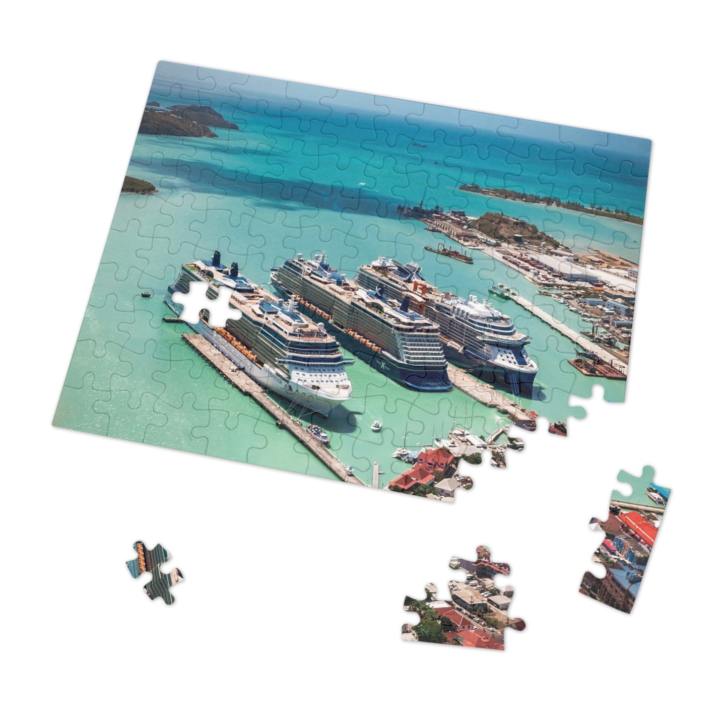 St. John's Harbour View Tin Puzzle