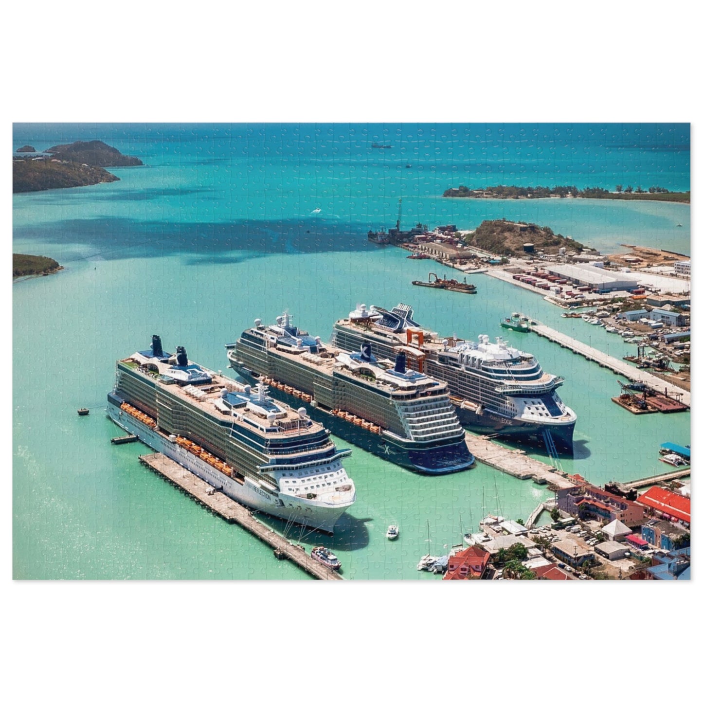 St. John's Harbour View Tin Puzzle