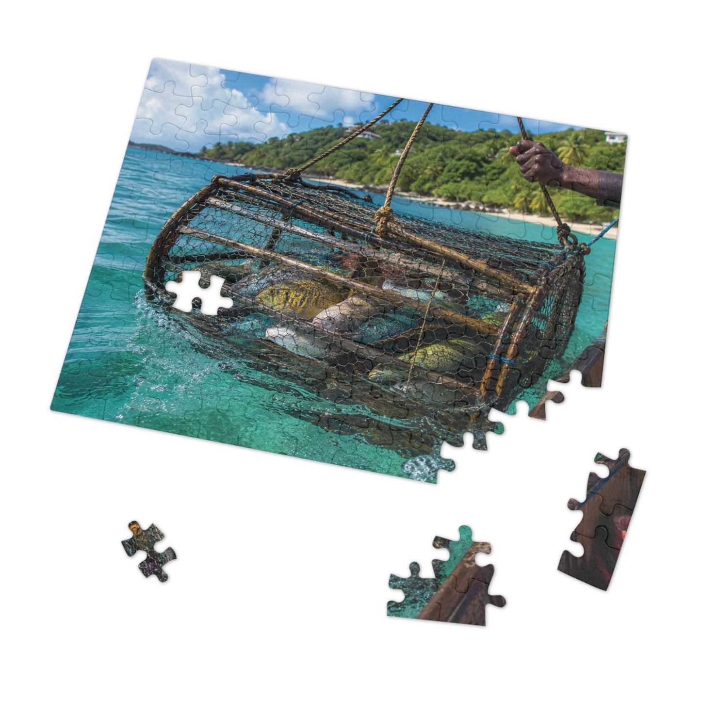 Morning Catch Tin Puzzle