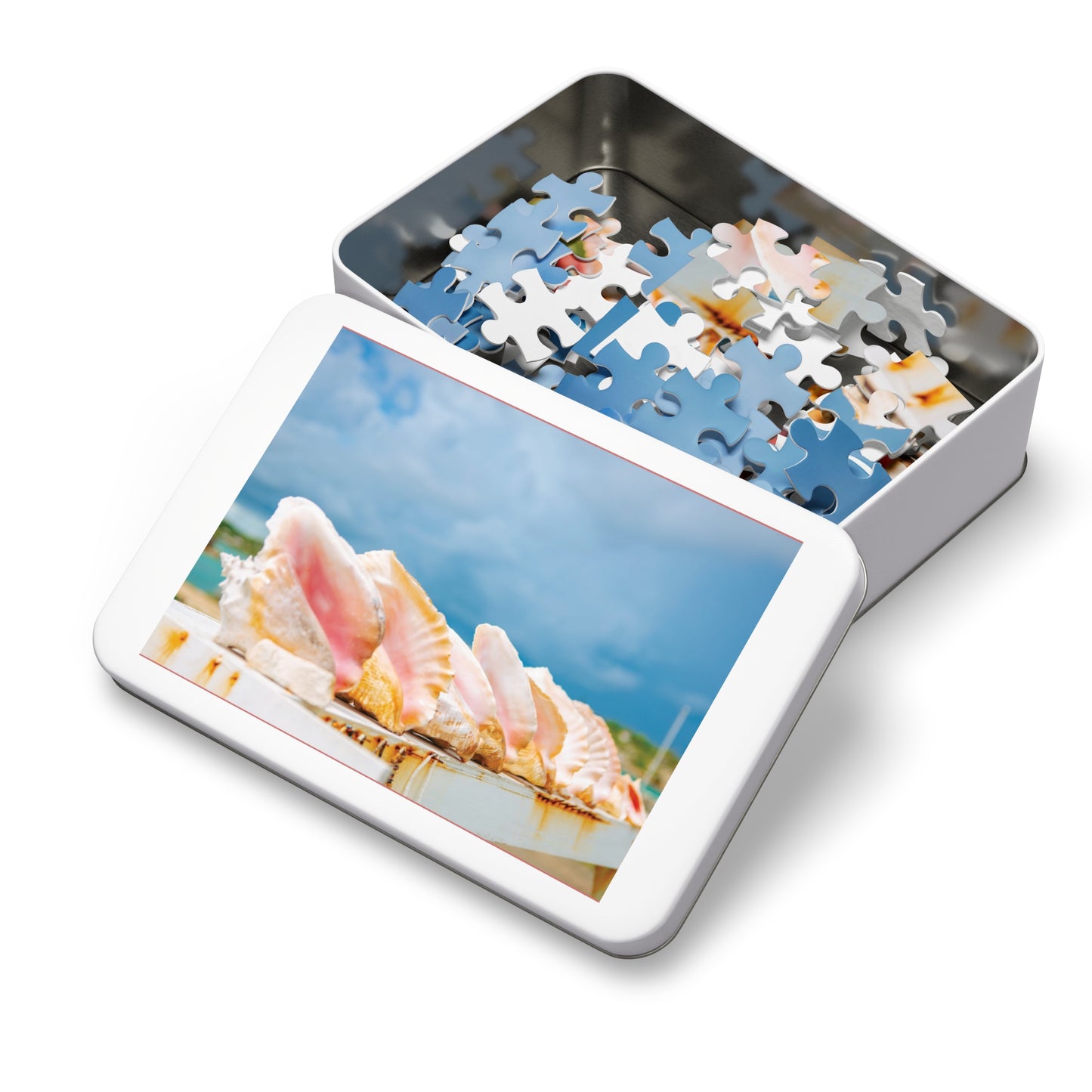 Queen Conch Tin Puzzle
