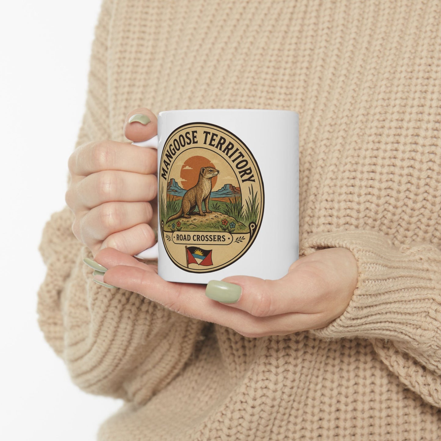 Mongoose Territory Coffee Mug | Antigua & Barbuda Wildlife Collection