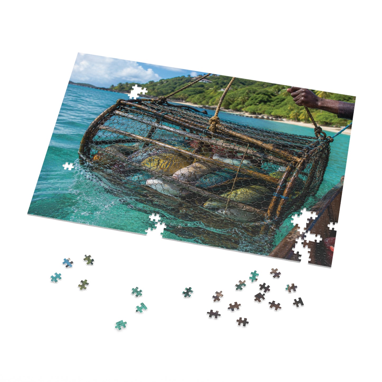 Morning Catch Tin Puzzle