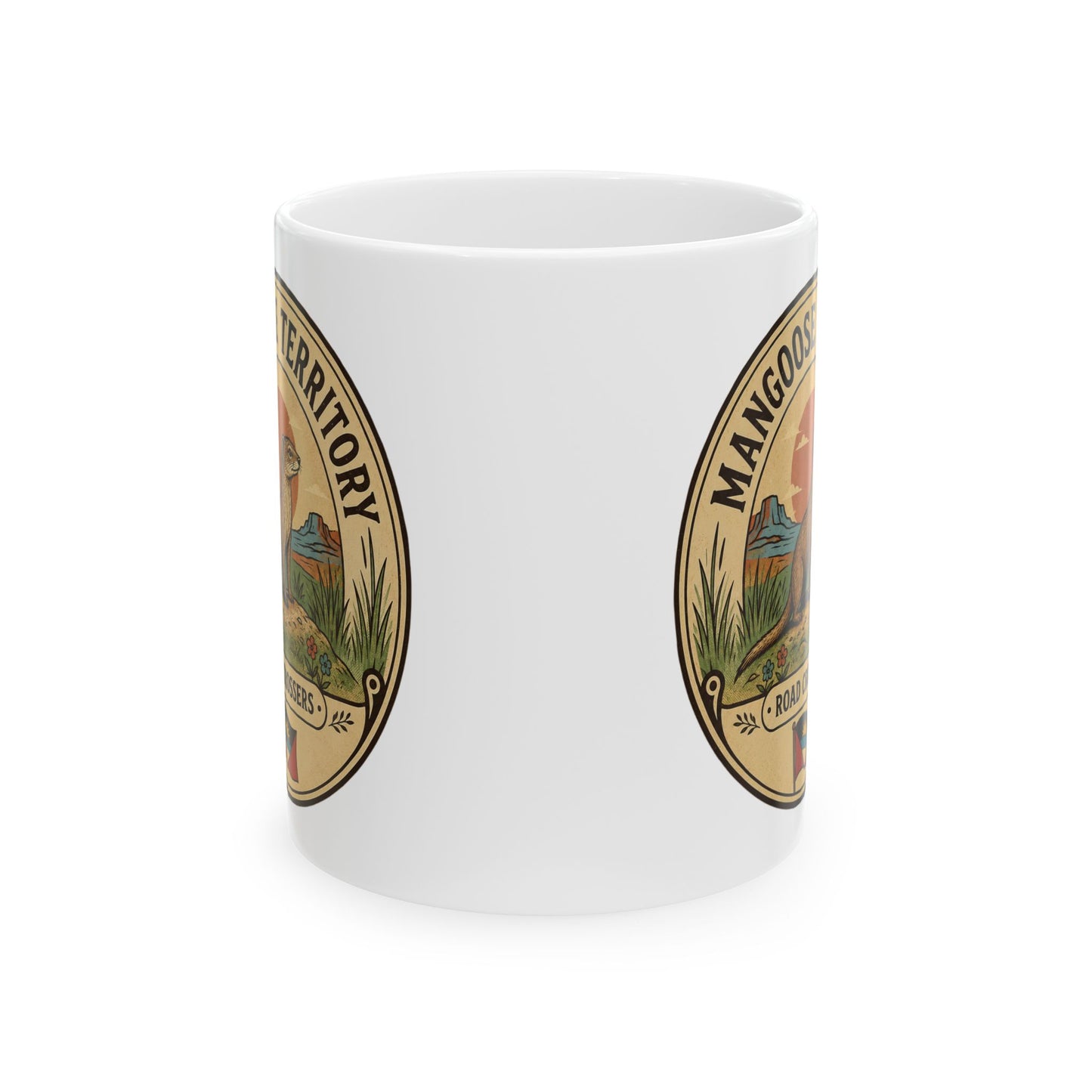 Mongoose Territory Coffee Mug | Antigua & Barbuda Wildlife Collection