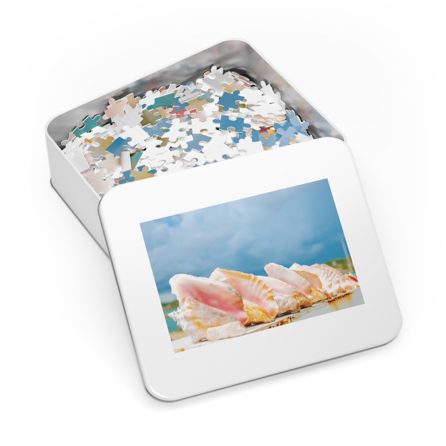 Queen Conch Tin Puzzle