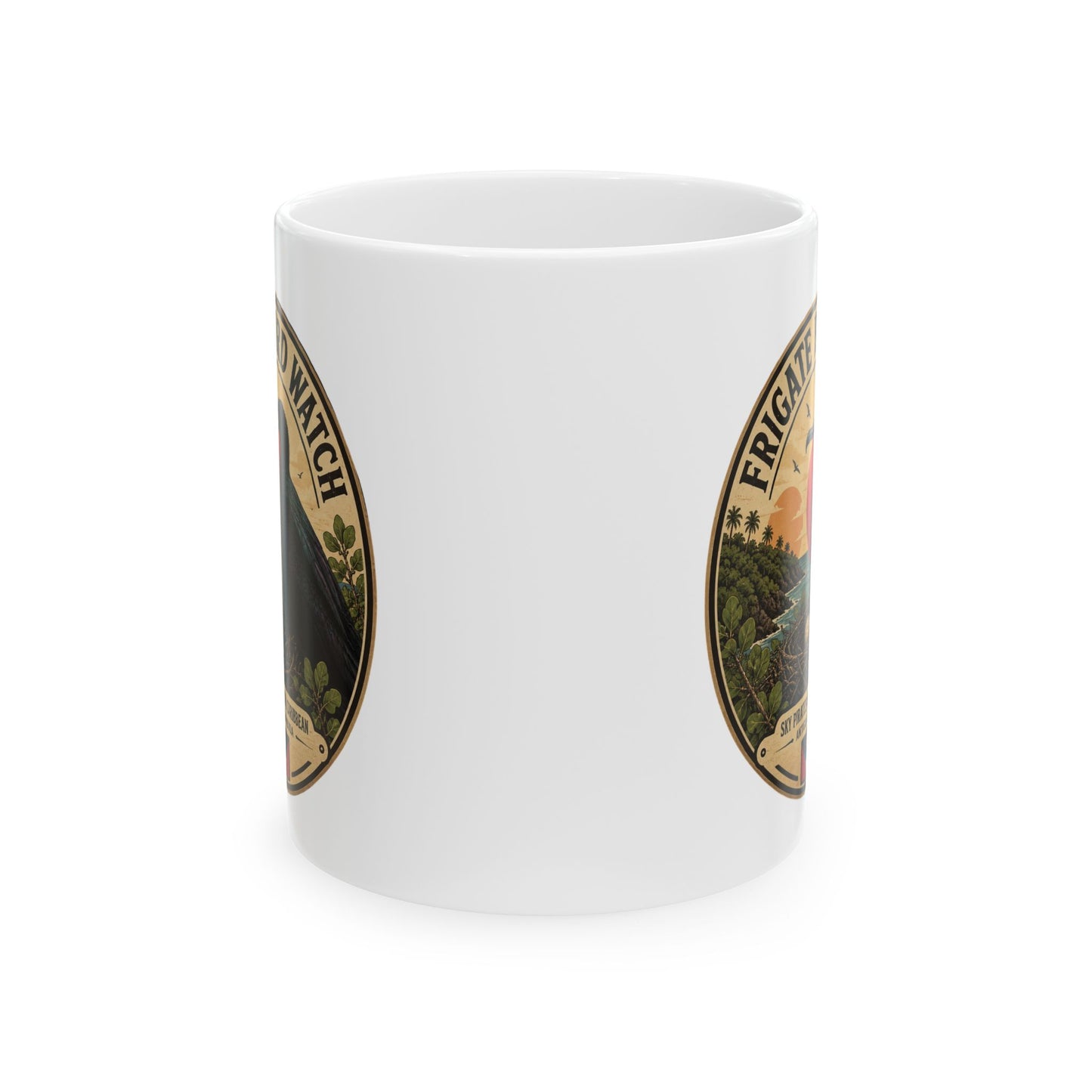 Frigate Bird Watch Mug | Antigua & Barbuda Wildlife Collection