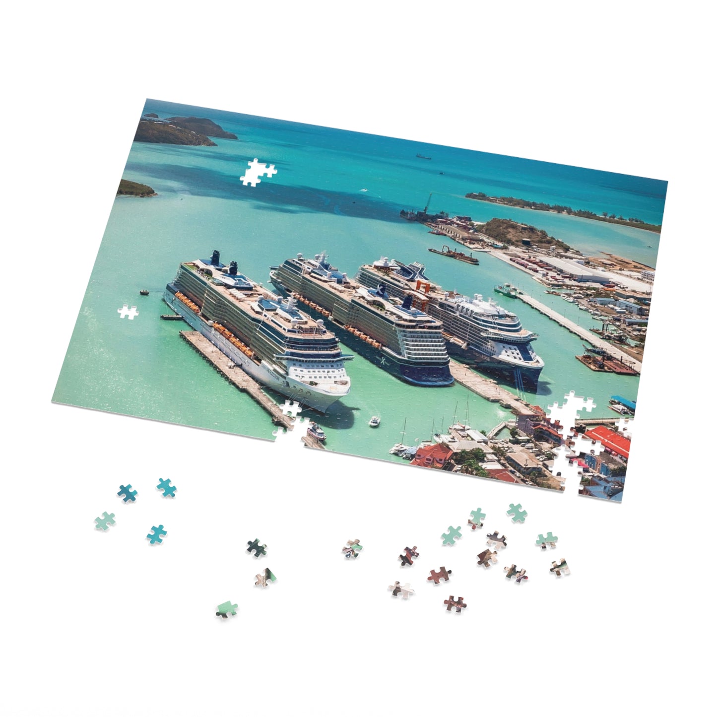 St. John's Harbour View Tin Puzzle