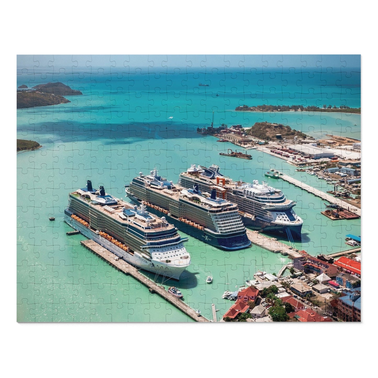 St. John's Harbour View Tin Puzzle