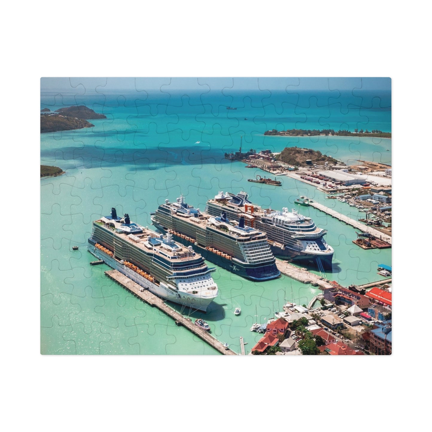 St. John's Harbour View Tin Puzzle