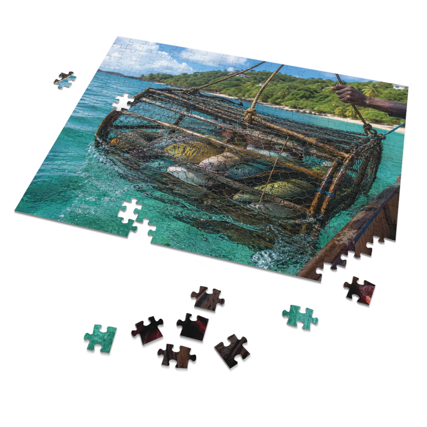 Morning Catch Tin Puzzle