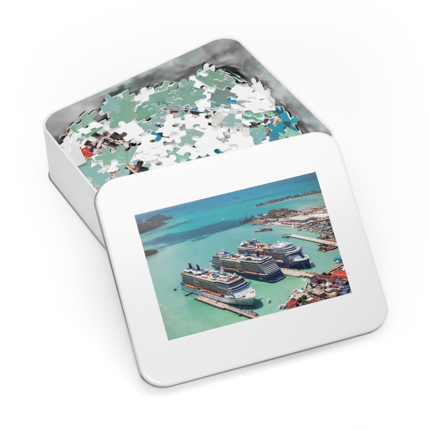 St. John's Harbour View Tin Puzzle