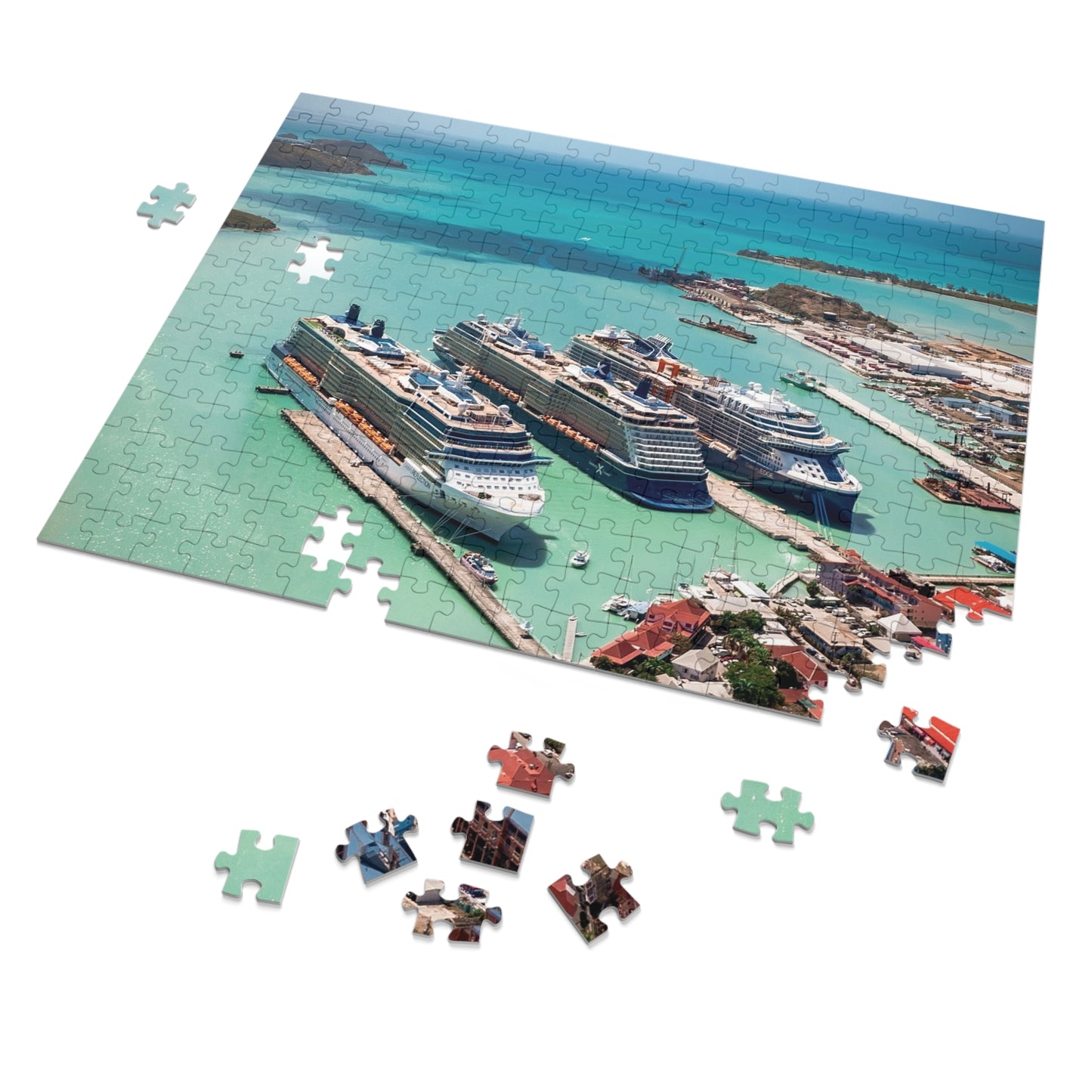 St. John's Harbour View Tin Puzzle